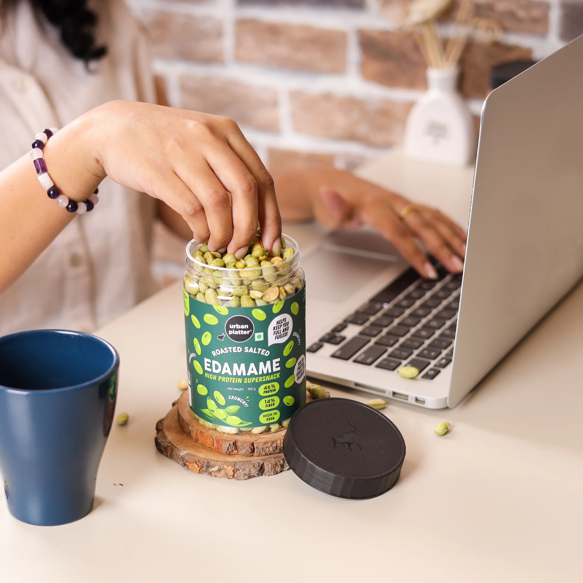 Roasted Salted Edamame (46% Protein, 14% Fiber, Lightly Salted Young Green Soybeans, Highest Plant Protein Supersnack) - Image 23