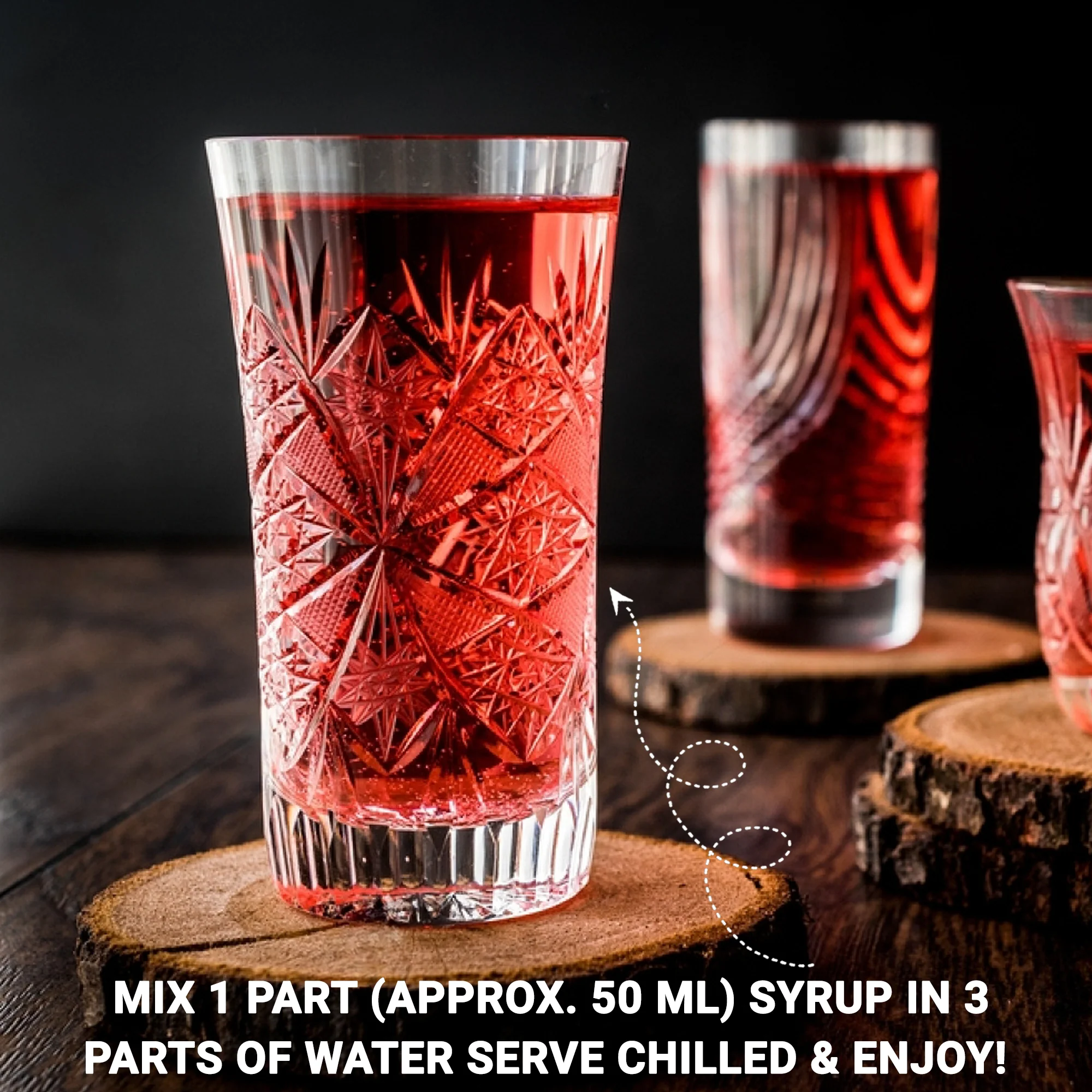 Rose Sharbat, 400ml (Natural Coolant | Handcrafted syrup in Small batches | Preservative-Free | No Added Colour) - Image 5