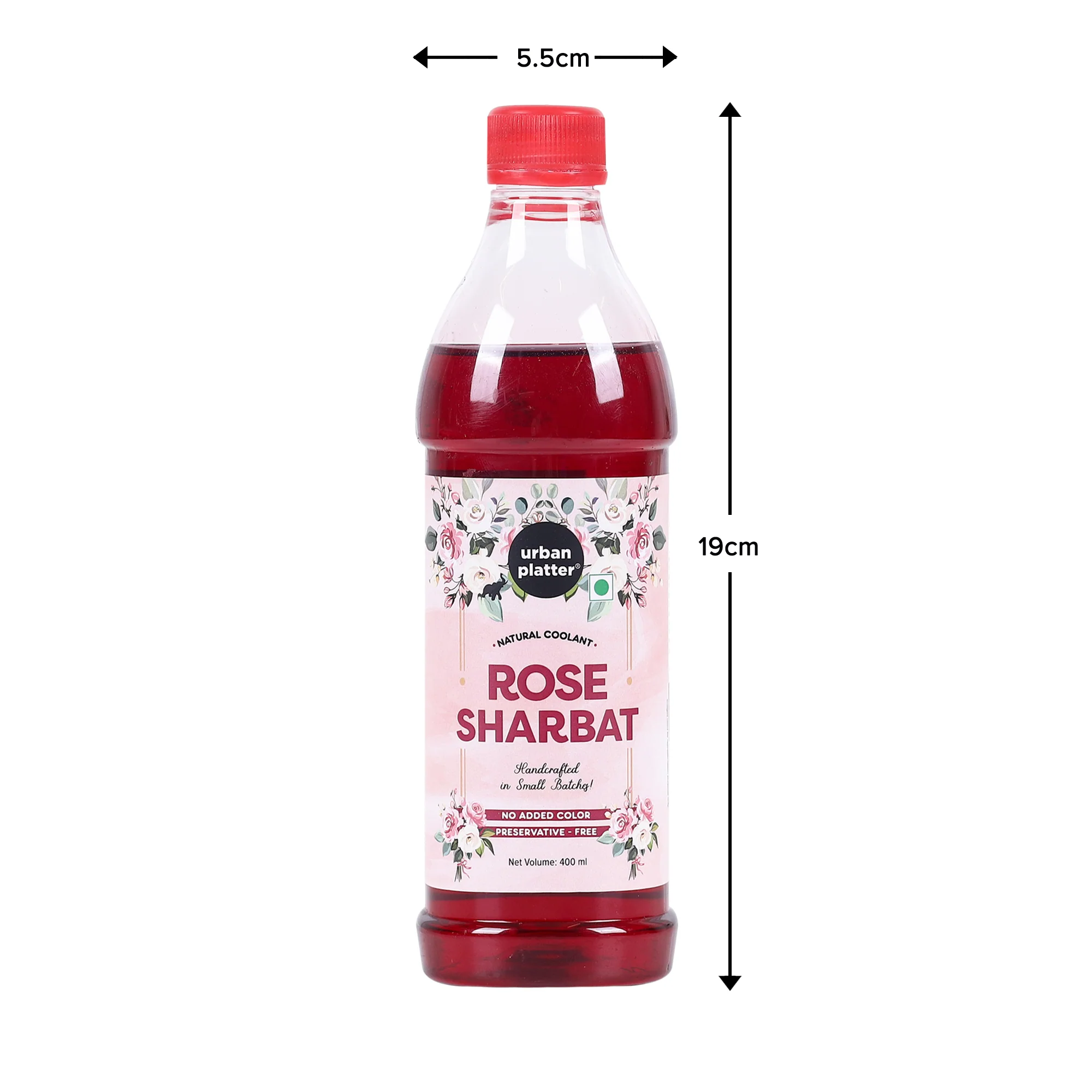 Rose Sharbat, 400ml (Natural Coolant | Handcrafted syrup in Small batches | Preservative-Free | No Added Colour) - Image 7