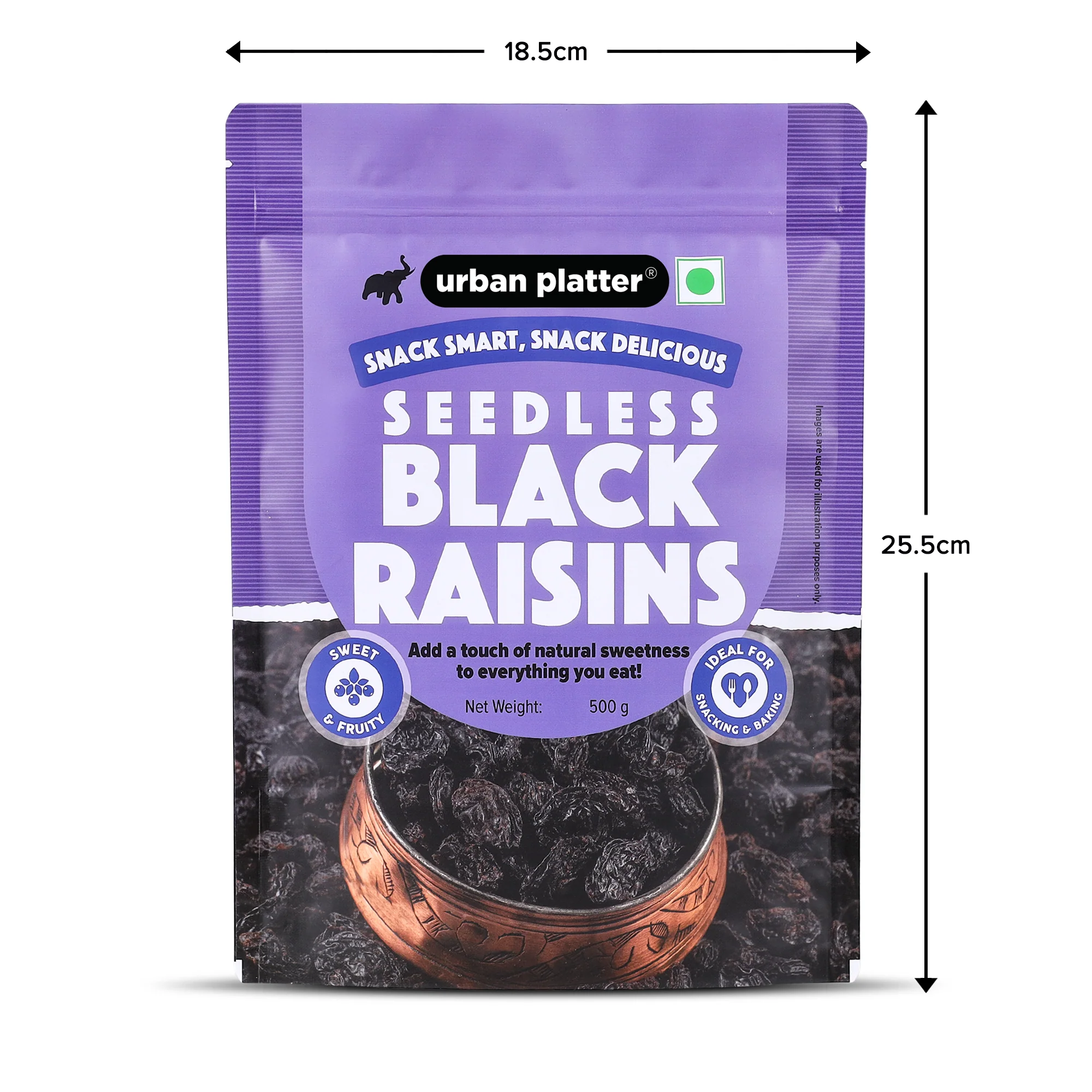 Seedless Black Raisins, 1Kg - Image 6