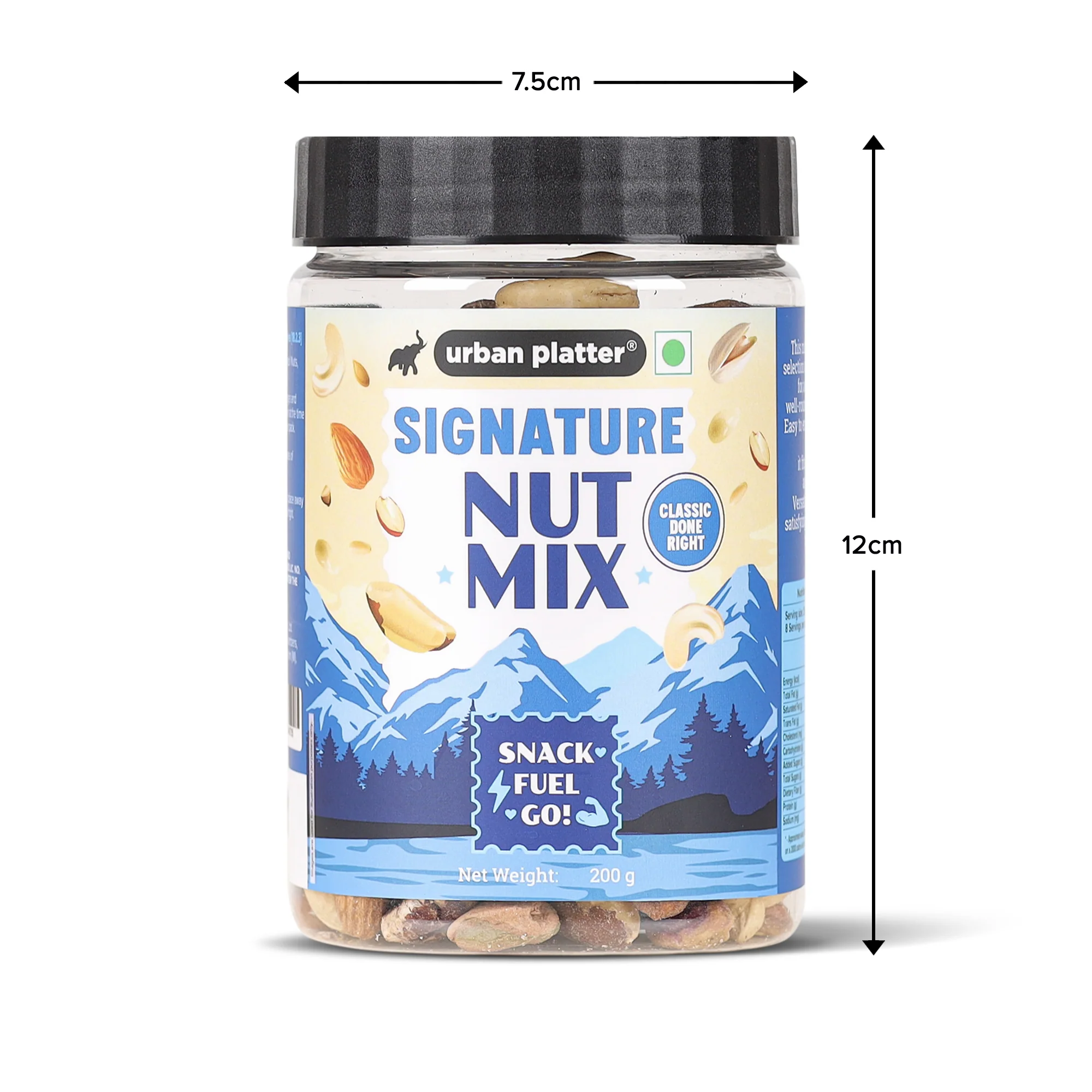 Signature Nut Mix, 200g (Roasted & Salted Nut Mix | 18% Protein | Ready to eat Snack) - Image 10