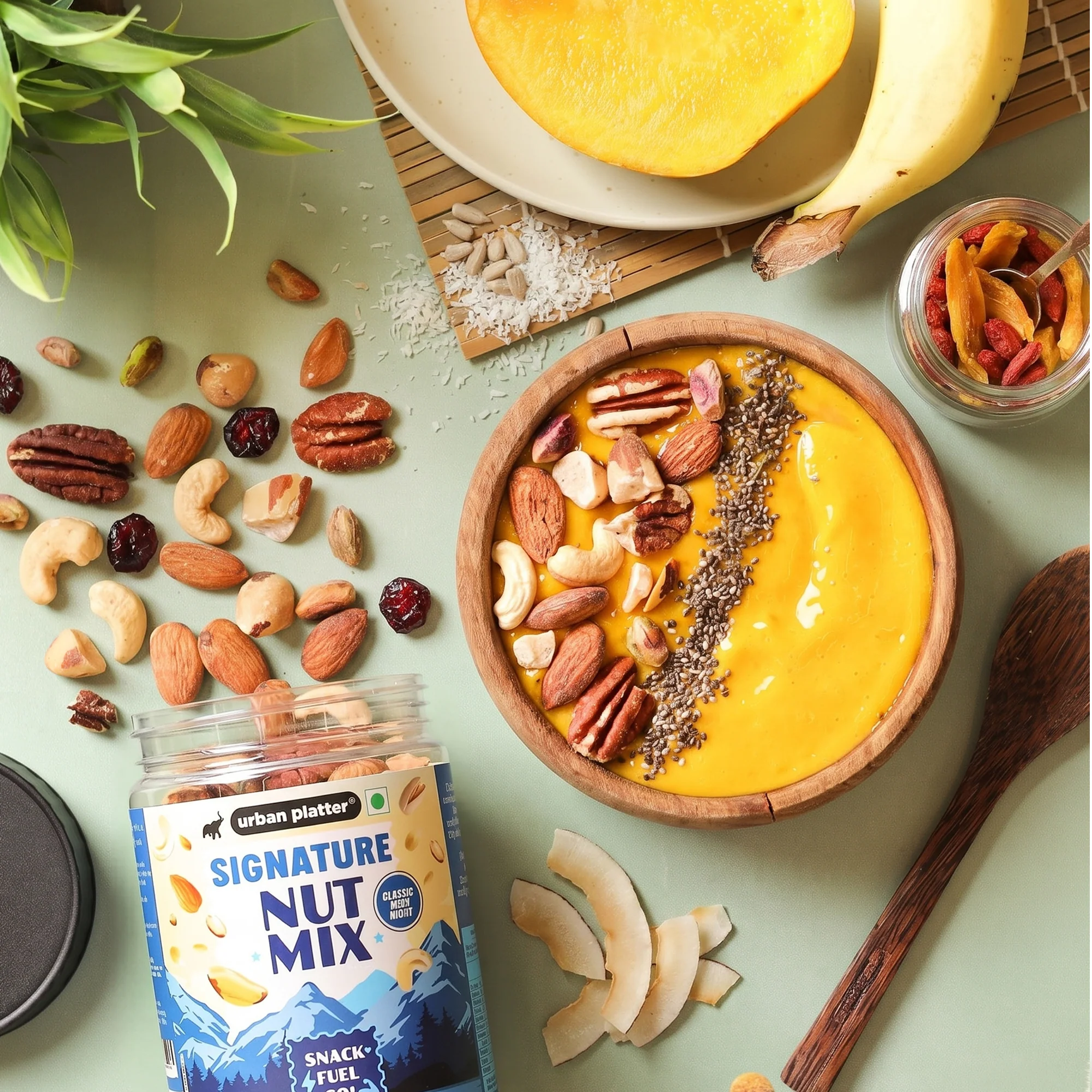 Signature Nut Mix, 200g (Roasted & Salted Nut Mix | 18% Protein | Ready to eat Snack) - Image 8