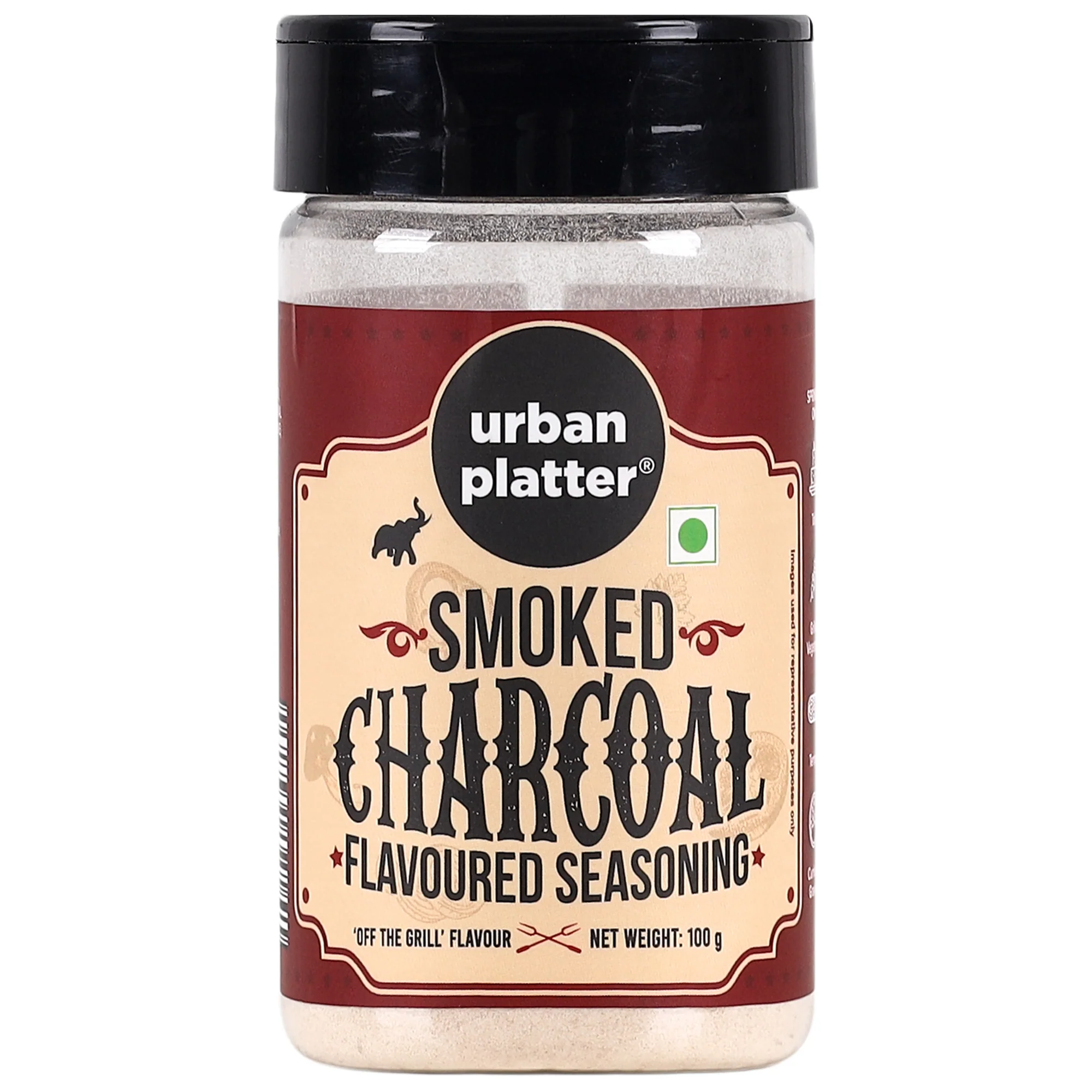 Smoked Charcoal Seasoning, 100g (Add Smoky flavour to dishes instantly!)