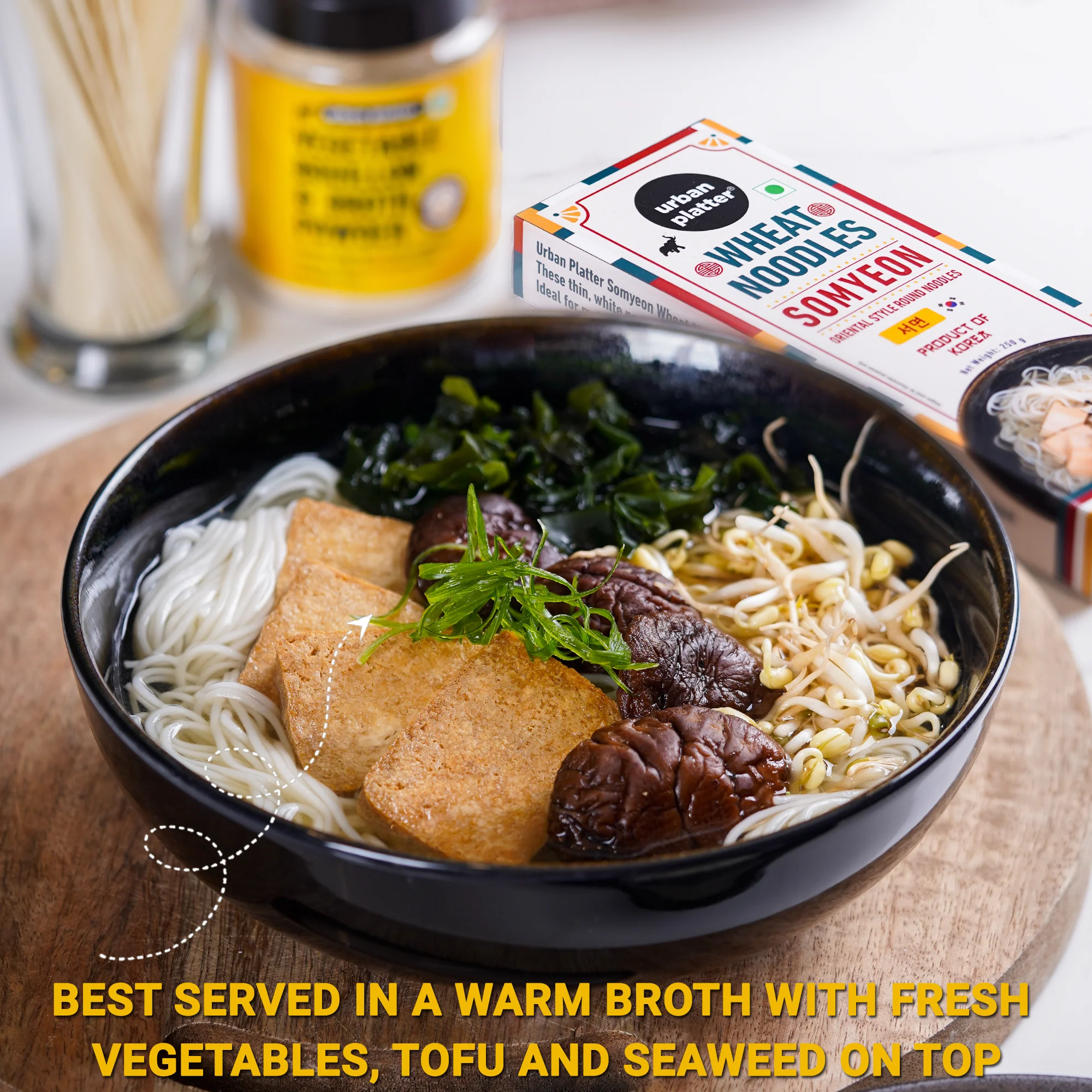 Somyeon Wheat Noodles, 500g (Thin Korean Noodles | Light & Delicate Texture | Perfect for Cold Noodles & Light Sauces) - Image 5