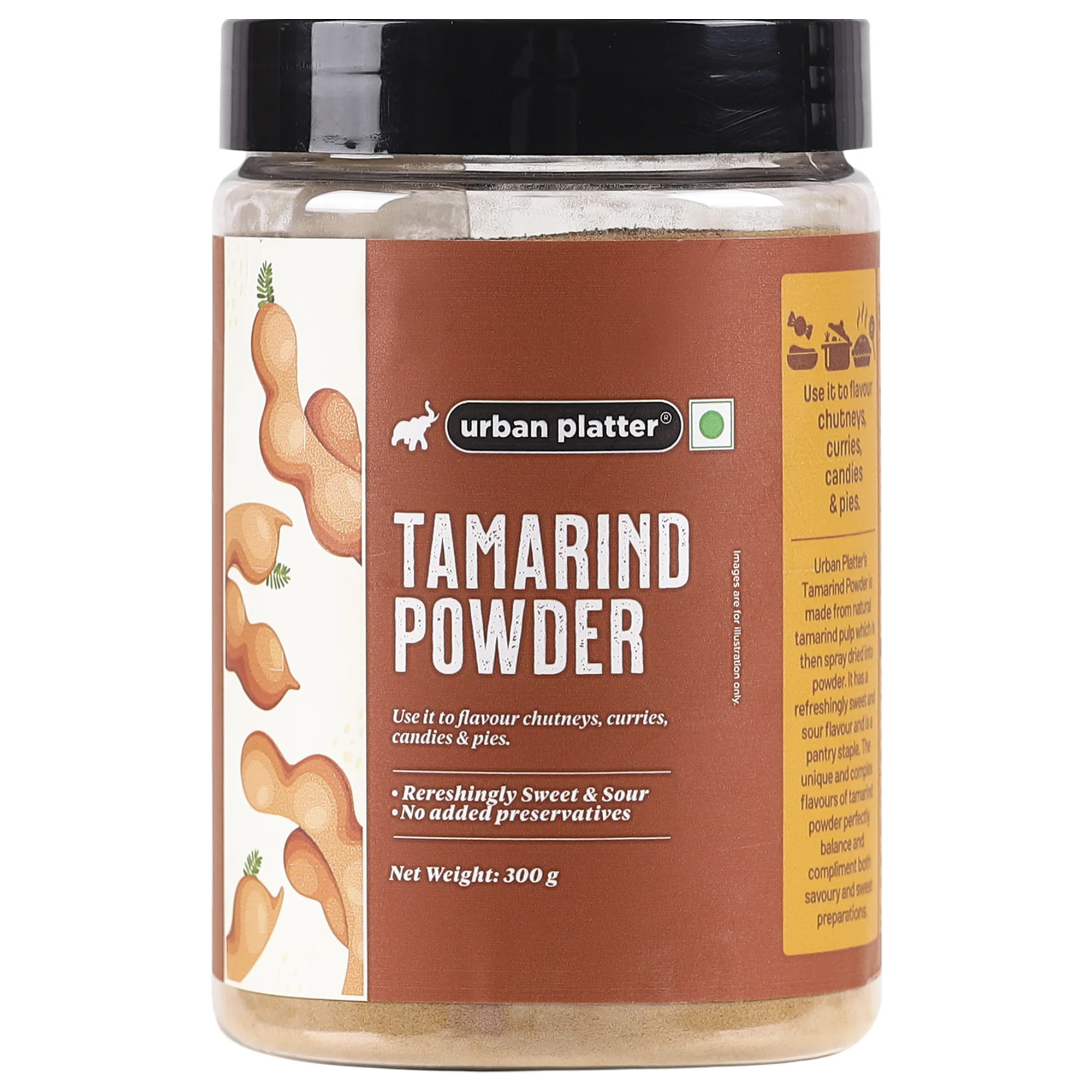 Spray Dried Tamarind Powder (Imli), 300g