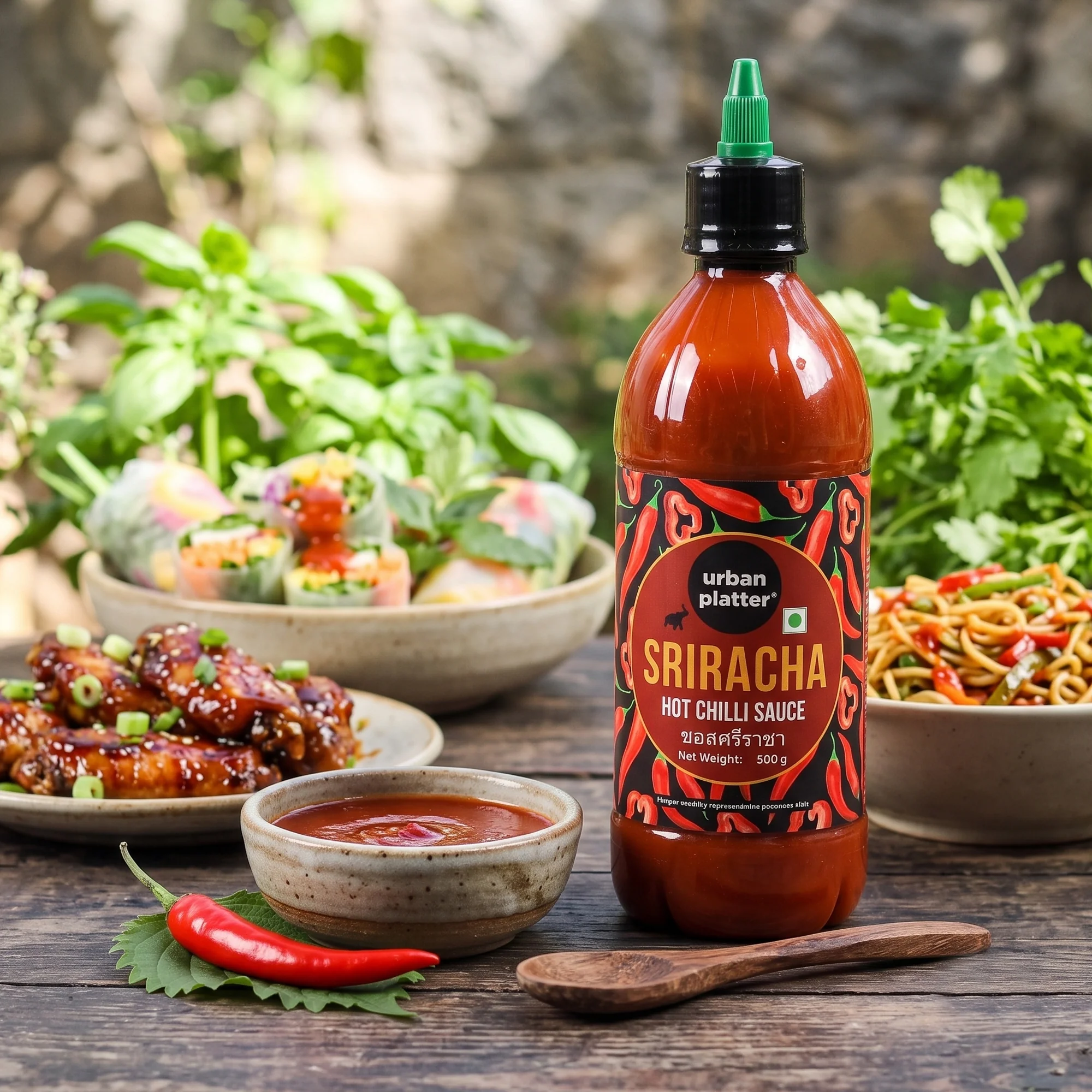 Sriracha Hot Chilli Sauce, 500g (Versatile Sauce, Perfect Aroma & Taste) - Image 5