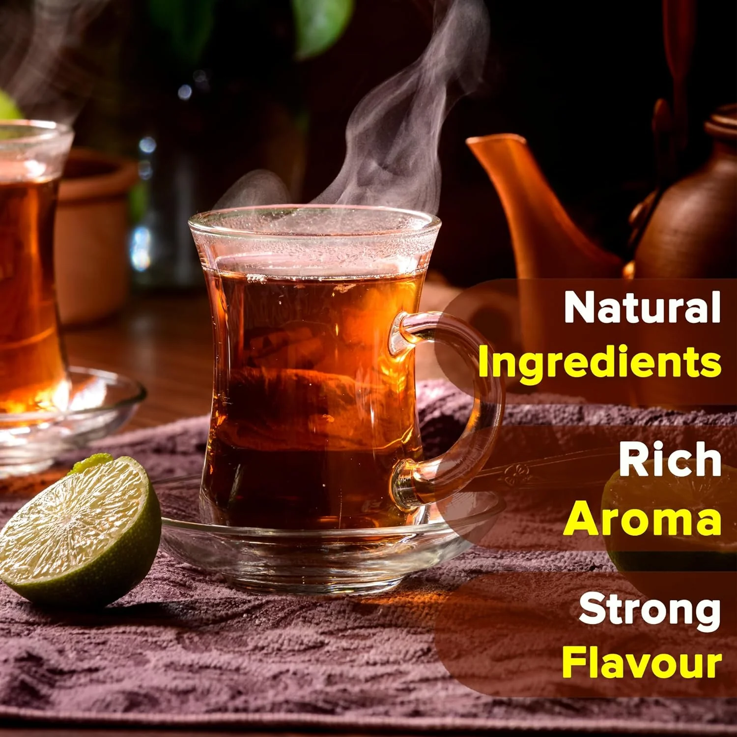 Sulaimani Chai Masala, 75g (Artisanal Tea Spice, Hand Pounded, Strong Flavour & Aroma) - Image 4