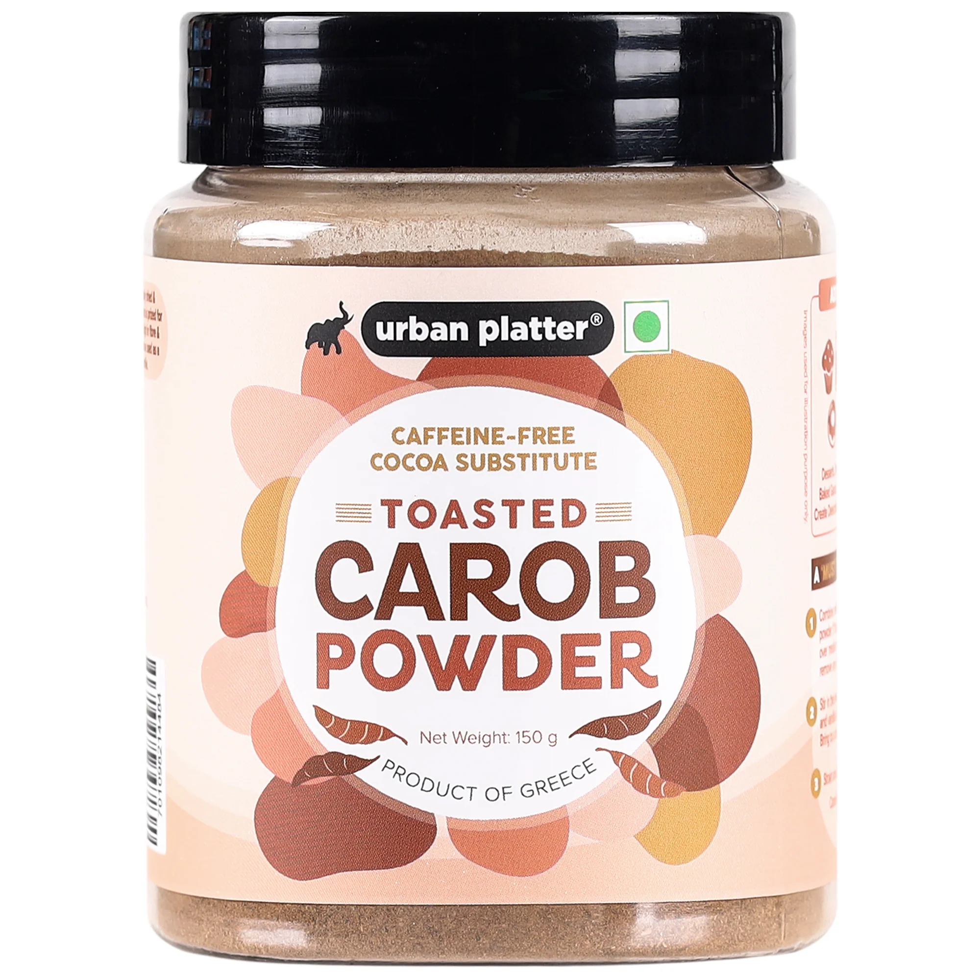 Toasted Carob Powder, 150 g