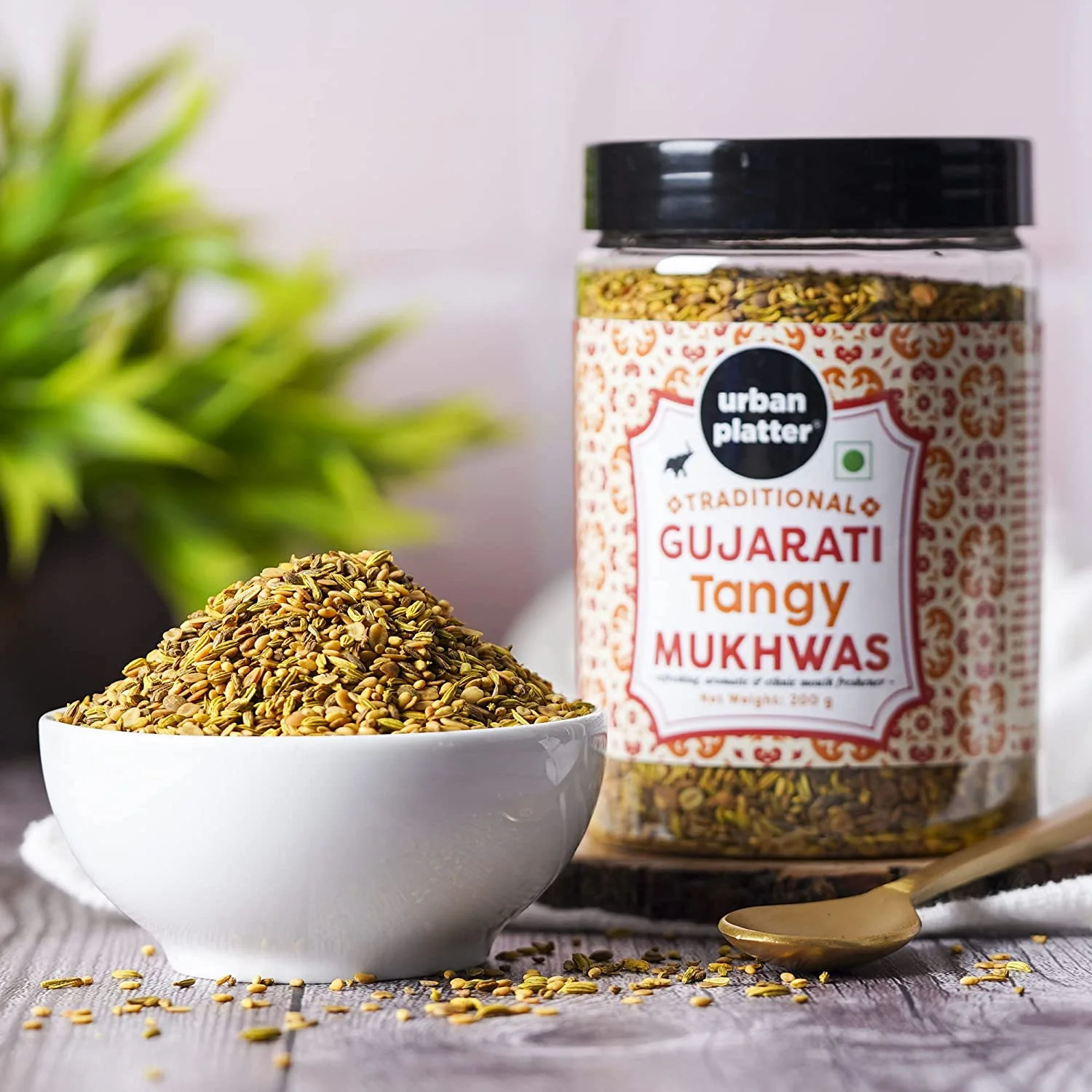 Traditional Gujarati Tangy Mukhwas, 200g (Mouth Freshener | Digestive | After-Meal Snack | Rich in Fibre) - Image 5