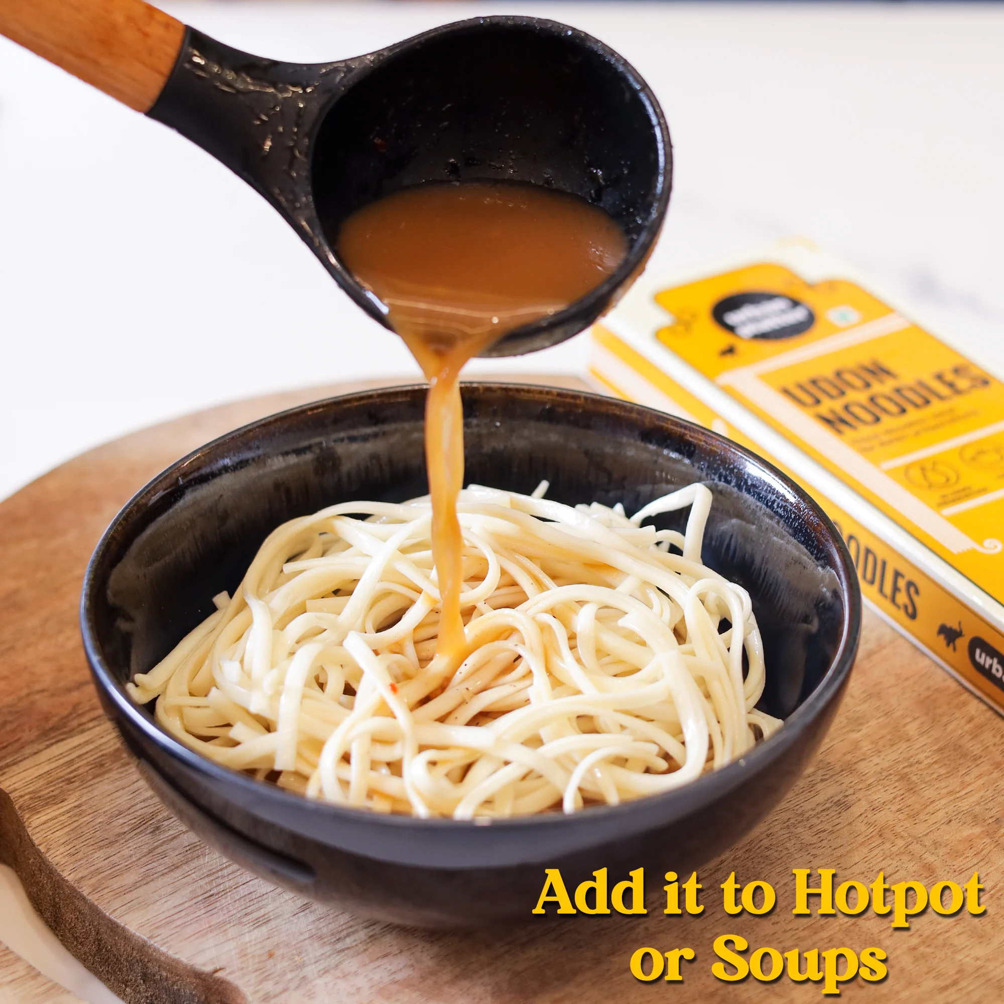 Udon Noodles, 250g (Thick Wheat Noodles, Ideal for Asian Preparations, No Added Preservatives) - Image 11