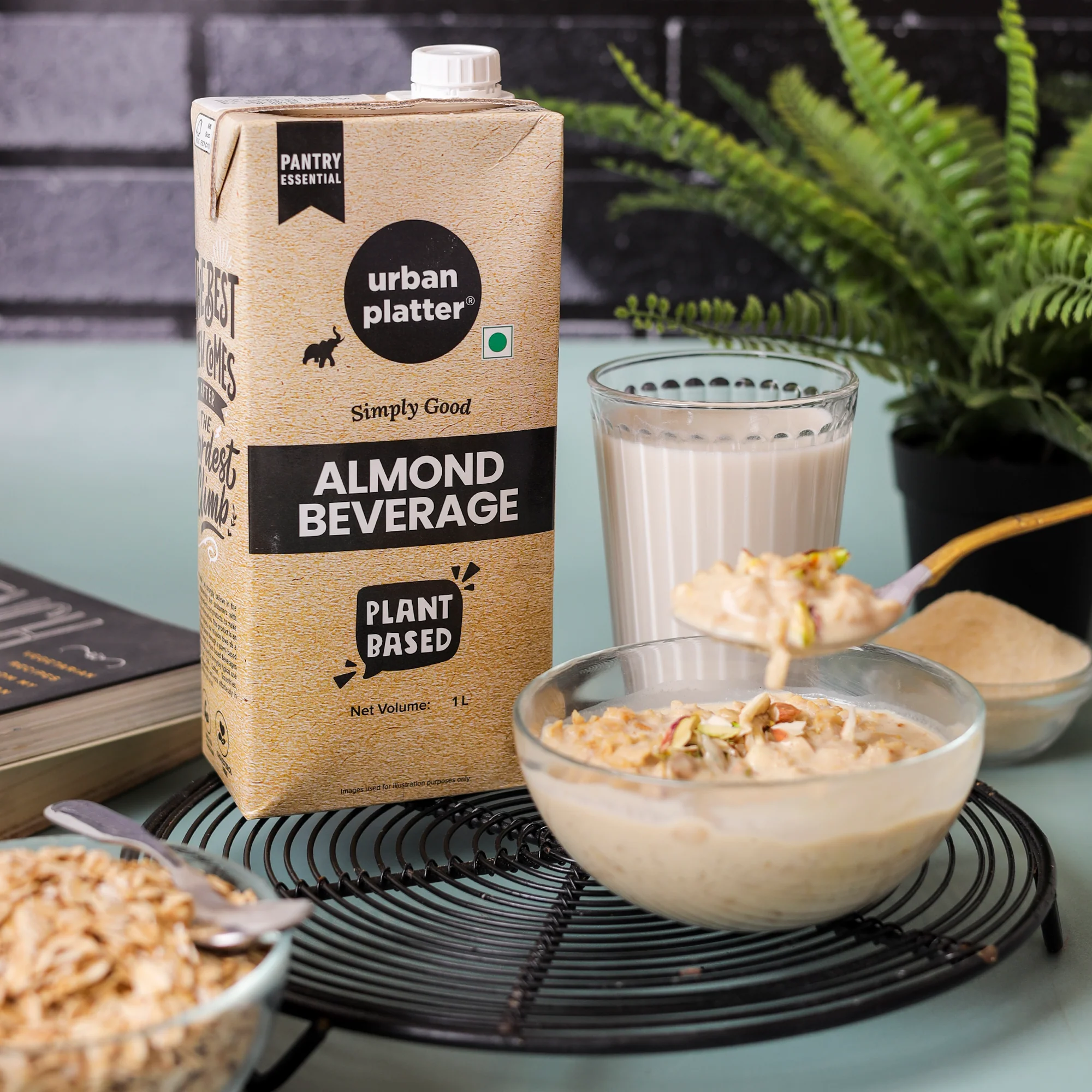 Almond Milk, 1 Litre (Unsweetened | Lactose-Free | Plant-Based Milk Alternative | Works Beautifully in Tea and Coffee) - Image 11