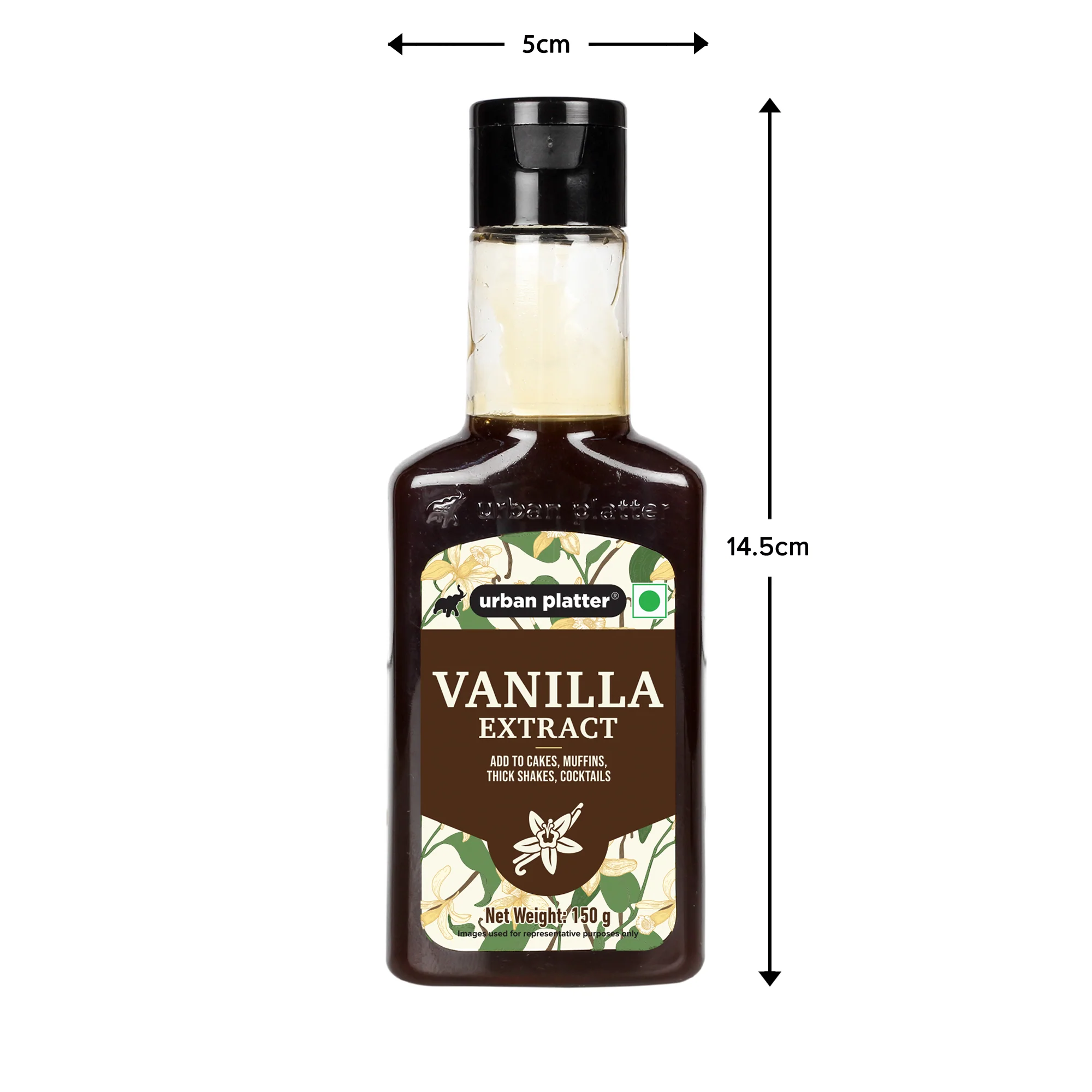 Vanilla Extract, 150g (Ideal for Baking | Madagascar Bourbon Vanilla Extract | Alcohol-Free) - Image 5